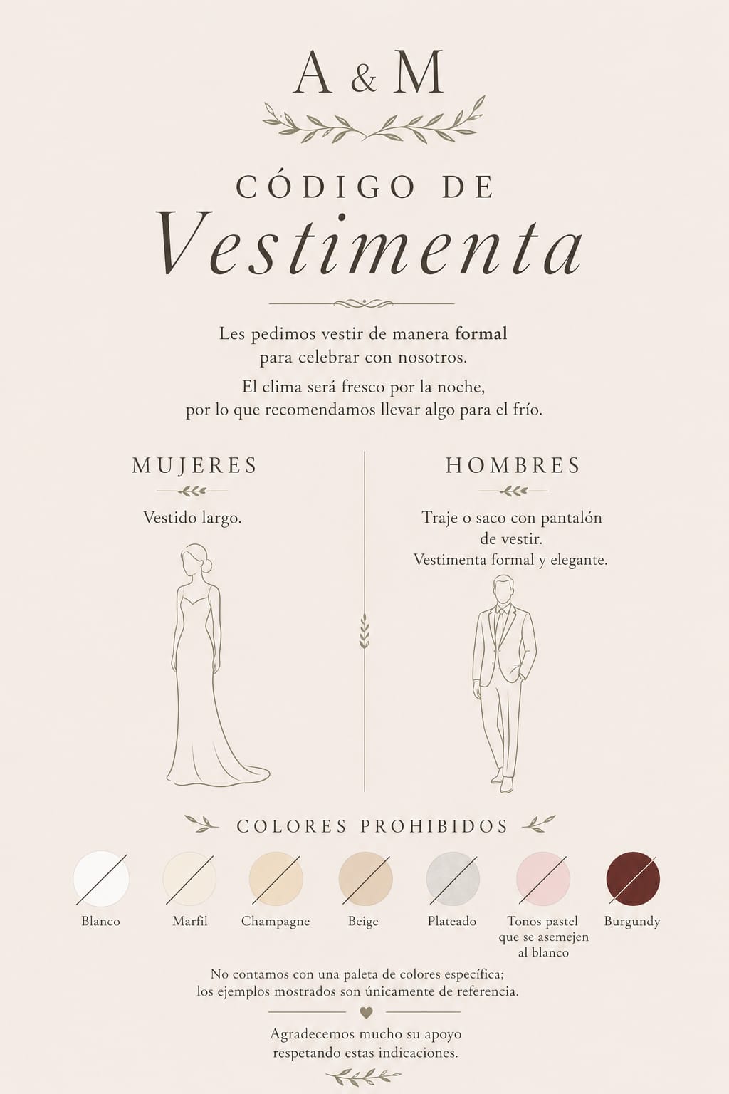 Código de Vestimenta Formal